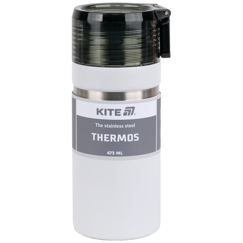 Термос KITE K25-320-1, 473 мл., білий